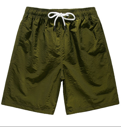 Gyorsan száradó anyagból készült férfi fürdőruha, sima, megkötős modell