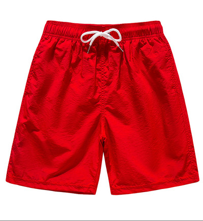 Gyorsan száradó anyagból készült férfi fürdőruha, sima, megkötős modell