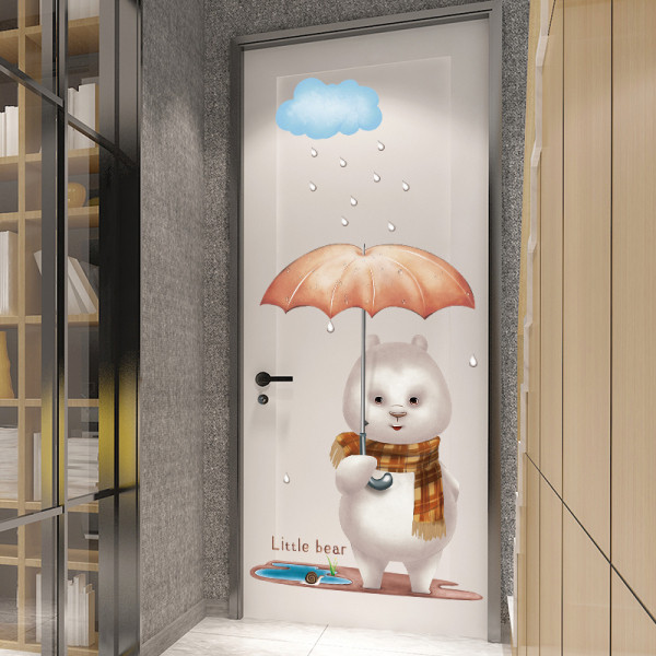 Bērnu pašlīmējošā uzlīme ar lācīti