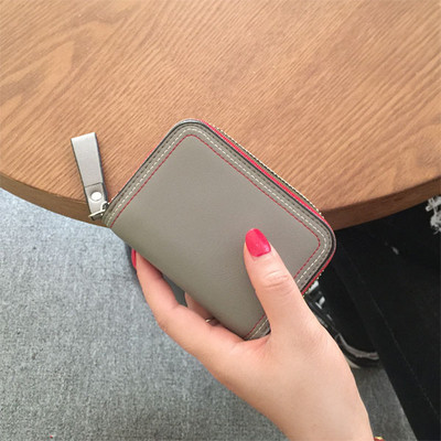 Portofel de dama din piele ecologica model uni