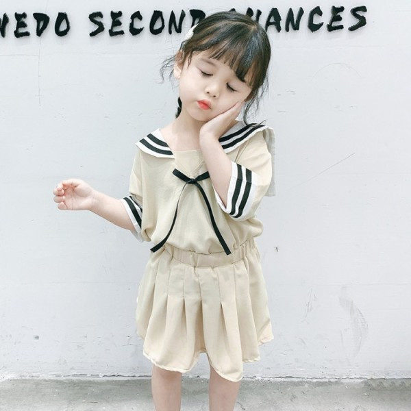 Új modell kétrészes gyerek szett lányoknak