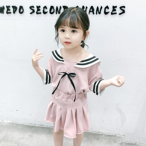 Új modell kétrészes gyerek szett lányoknak