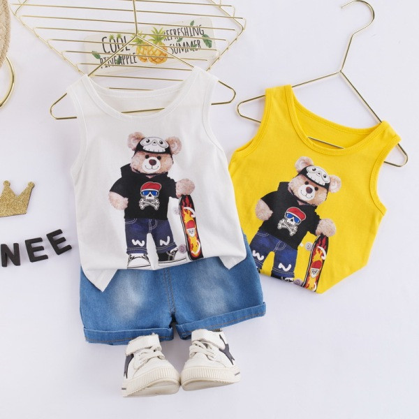 Napi gyerek szett két részből álló felső + rövidnadrág fiúnak és lánynak egyaránt