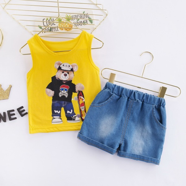 Napi gyerek szett két részből álló felső + rövidnadrág fiúnak és lánynak egyaránt