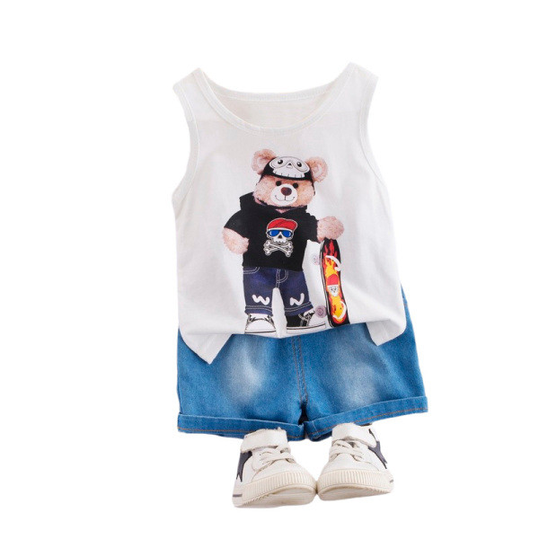 Napi gyerek szett két részből álló felső + rövidnadrág fiúnak és lánynak egyaránt