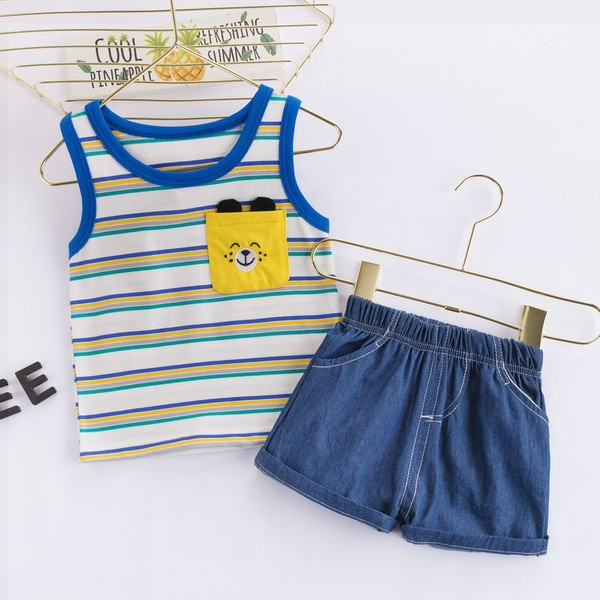 Két részből álló, napi használatra alkalmas gyerekkészlet fiúknak