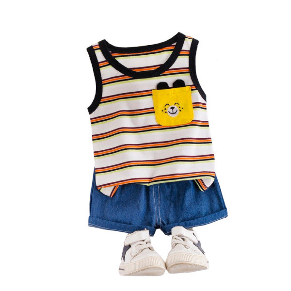 Két részből álló, napi használatra alkalmas gyerekkészlet fiúknak