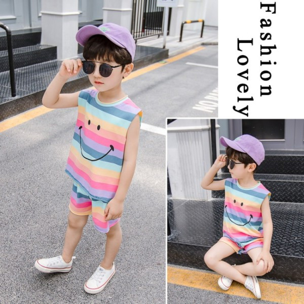 Krāsains bērnu komplekts zēniem divās daļās