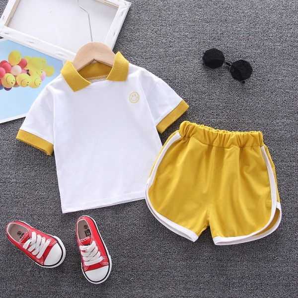 ÚJ modell kétrészes póló + rövidnadrág gyerek szett