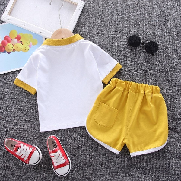 ÚJ modell kétrészes póló + rövidnadrág gyerek szett