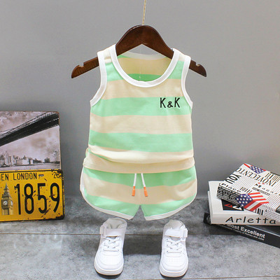 Καθημερινά παιδικά σετ μέρη φανελάκι + σορτς