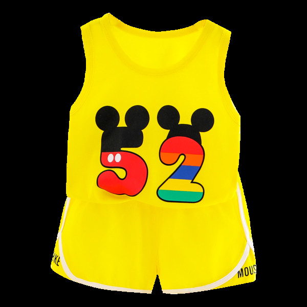 Sport-napi gyerek szett két részből álló felső + rövidnadrág