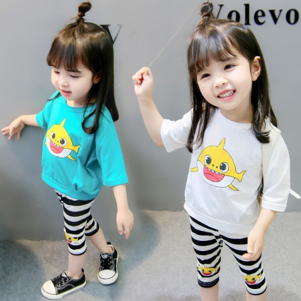 Napi gyerek szett lányoknak leggings + blúz