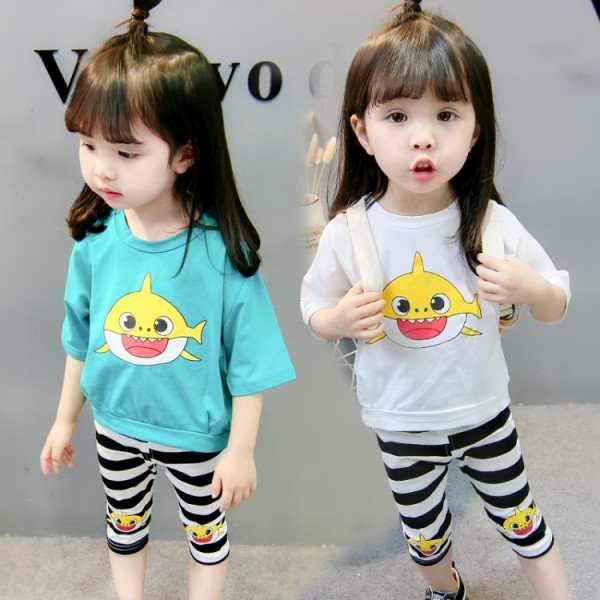 Napi gyerek szett lányoknak leggings + blúz