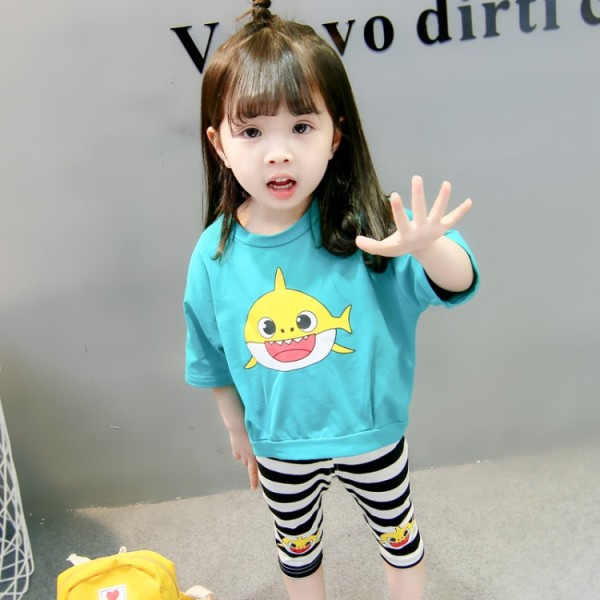 Napi gyerek szett lányoknak leggings + blúz