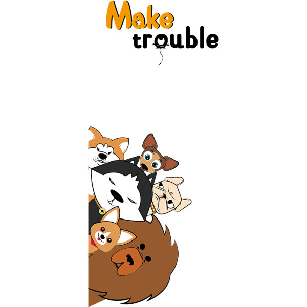 3D Αυτοκόλλητο παιδικό αυτοκόλλητο τοίχου με άνιμαλ πριντ