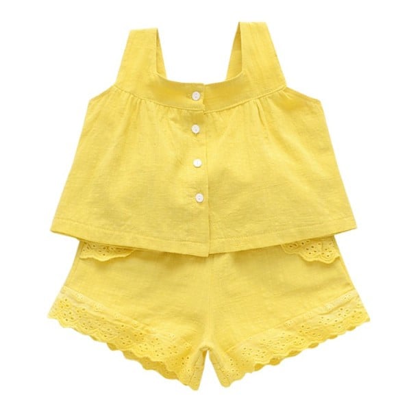 Set copii pentru fete maiou + pantaloni scurți