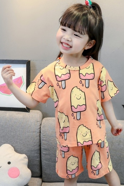 Napi gyerek szett lányoknak nyomattal