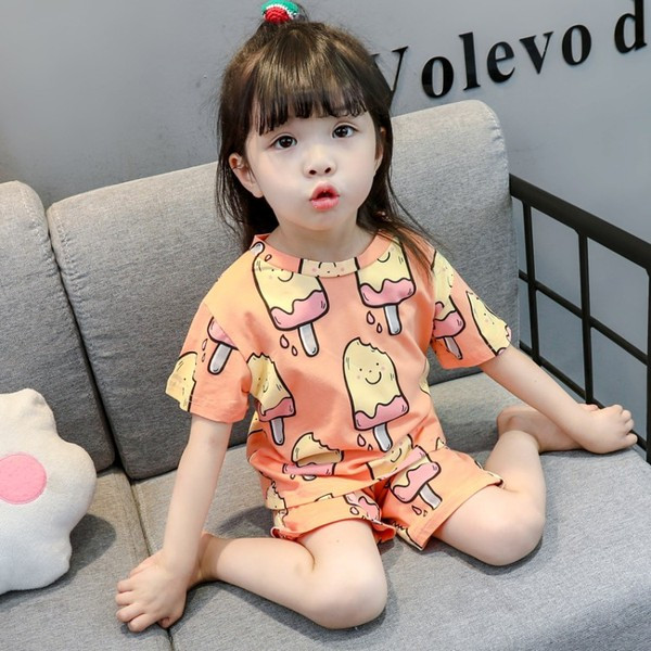 Napi gyerek szett lányoknak nyomattal