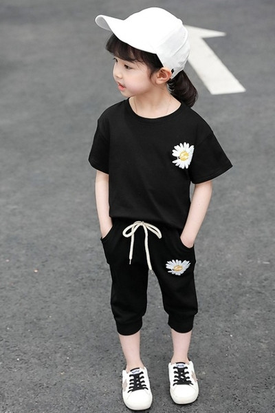 Set copii model nou pentru fete cu margarete