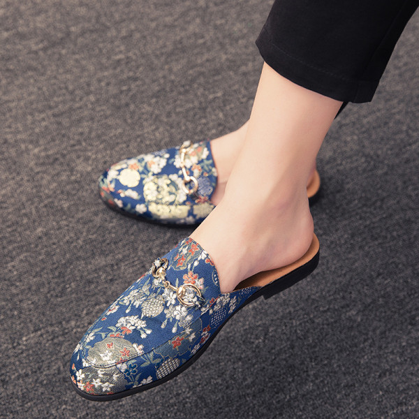 Új modell nyári férfi papucs virágmintával