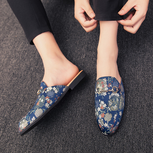 Új modell nyári férfi papucs virágmintával