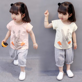 Modern gyerek szett lány nadrághoz + blúzhoz