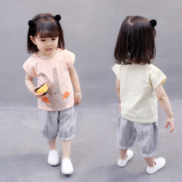 Modern gyerek szett lány nadrághoz + blúzhoz