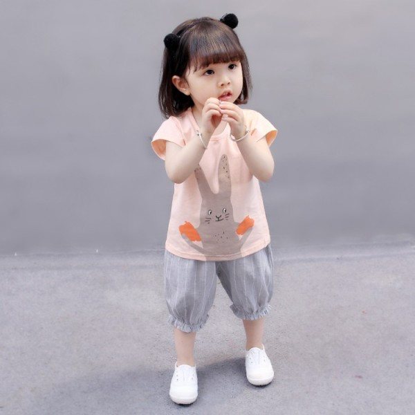 Modern gyerek szett lány nadrághoz + blúzhoz