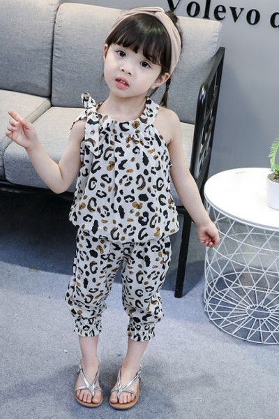 Modern gyerek szett lányoknak top + nadrág