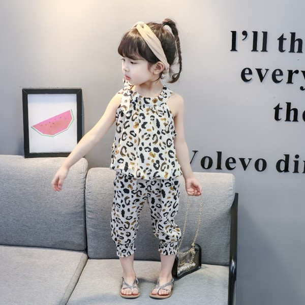 Modern gyerek szett lányoknak top + nadrág