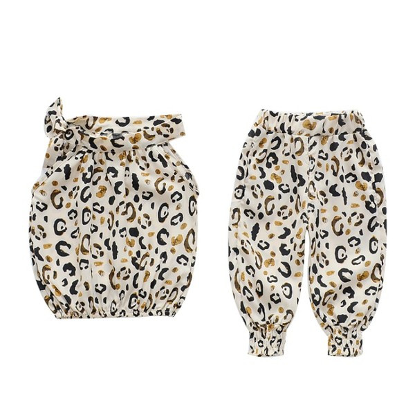 Modern gyerek szett lányoknak top + nadrág