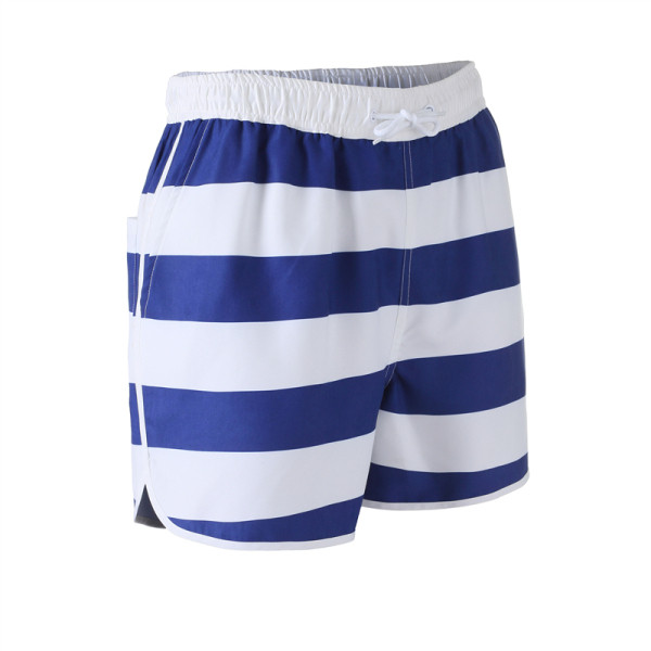 Lühikesed triibulised ujumispüksid meestele