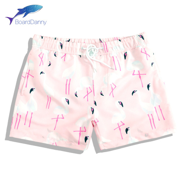 Rövid rózsaszín úszónadrág