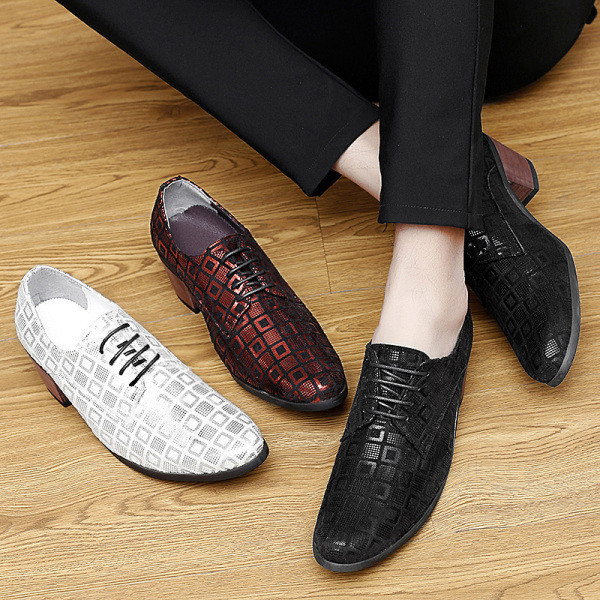 Formalūs vyriški batai su dirbtinės odos raišteliais