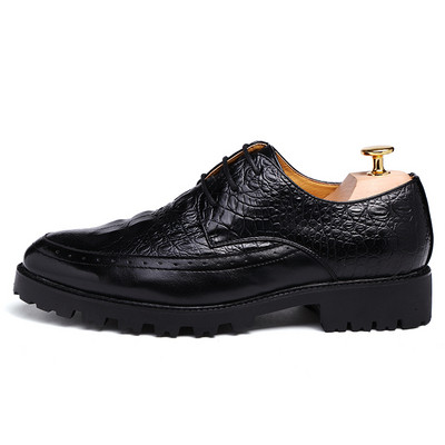 Επίσημα παπούτσια έκο δερμάτινα με κορδόνια