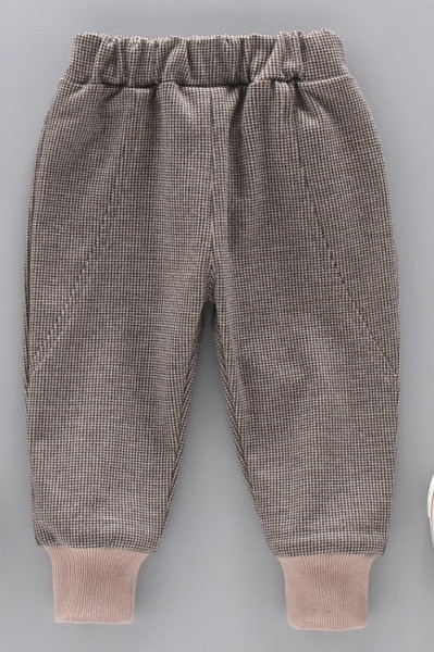 Uus elastse vöökohaga sportlaste lastepükste mudel poistele