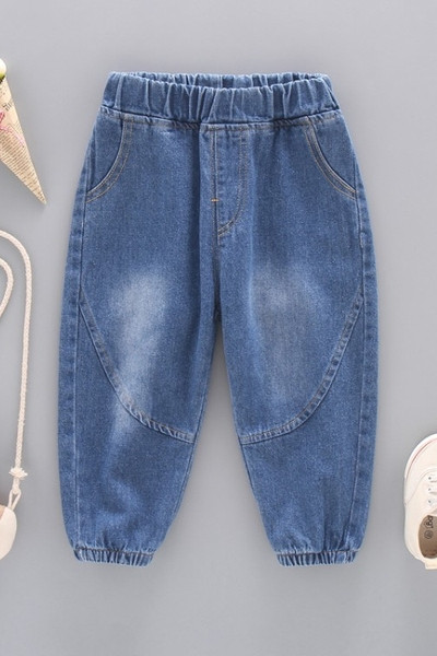 Kék színű gyerekfarmer fiúknak