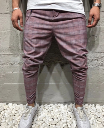 Κομψό ανδρικό παντελόνι με τσέπες