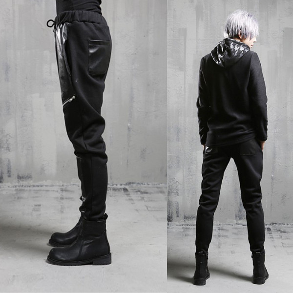 Divatos, zsebes férfi hosszúnadrág