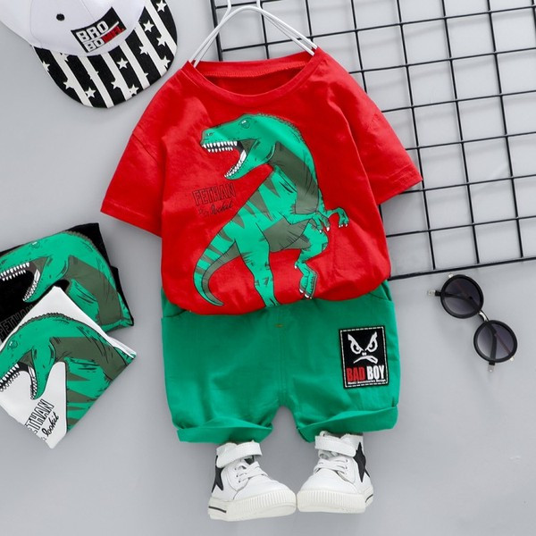 Új modell gyerek szett kétrészes rátéttel + rövidnadrág