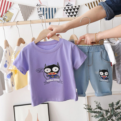 Set copii model nou pentru baieti blugi + bluza