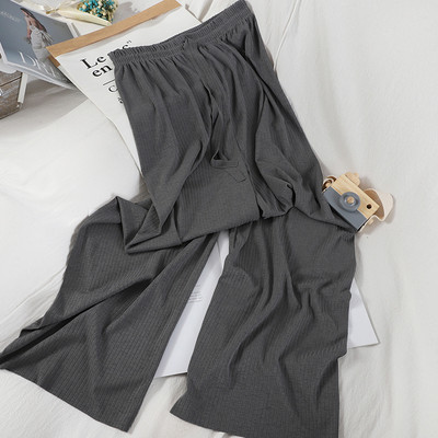 Alkalmi női hosszú nadrág nyakkendővel