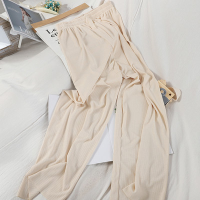 Alkalmi női hosszú nadrág nyakkendővel