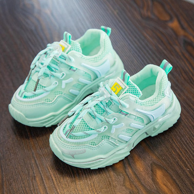 Sportos-alkalmi férfi tornacipő fűzővel és vastag talppal