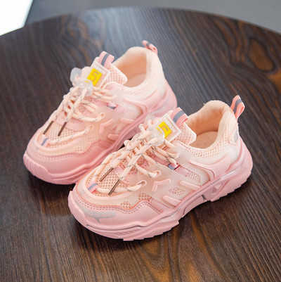 Sportos-alkalmi férfi tornacipő fűzővel és vastag talppal