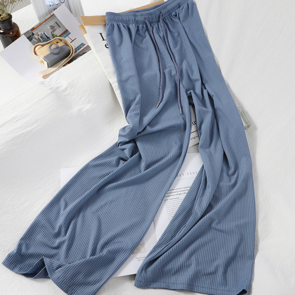 Naiste vabaaja püksid elastse vöökohaga