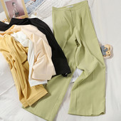 Modern női nadrág magas derékkal