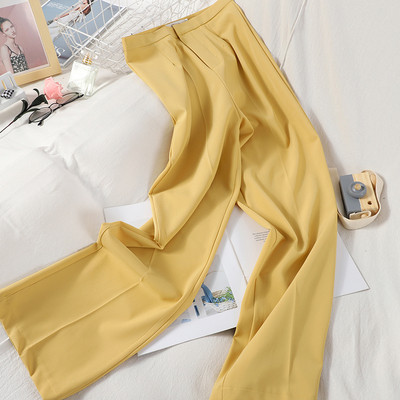 Modern női nadrág magas derékkal