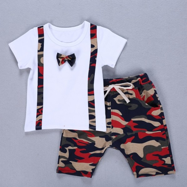 Két részből álló napi gyerekkészlet fiúknak